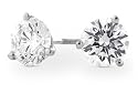 0.50 Ct E/VS Round Diamond 14K Gold Martini Stud Earrings