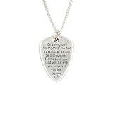 Sterling Silver Reversible Shield of Faith Pendant by Bob Siemon, 18