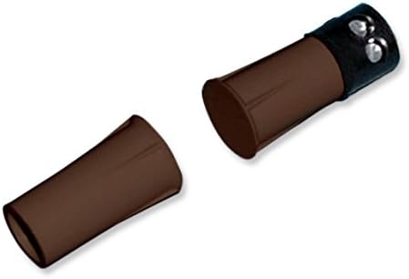 MAGNASPHERE MSS-09CTB Recessed Door Contact with Terminals, Open Loop, UL listed, Rare Earth Magnet, 3/8" Diameter x 3/4" Length, Brown (Pack of 10)