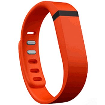 Replacement Wrist Band for Fitbit Flex (Orange, Large)