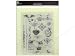 Clear Stamps With Storage Folder-Ornaments 23/Set