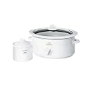 Crock-Pot 5.5-qt. Oval Crock Pot with Mini Warmer