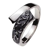 【シルバーアクセサリー リング・指輪】 巻き付く唐草 ジルコニア メンズ&レディース cenote-r0337 リング ジルコニア