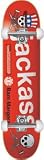 Element Bam Skulls Skateboard - 7.62 w/Raw Trucks