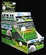 Natural & Bio-degradable, Disposable & Hypo-allergenic - Gertrude's Green Ec'o Golf Towels with 7 "Free" Natural Wood Golf Tees - Display Box of 12 - "Simply Moisten with Water & Unravel" "So Easy"