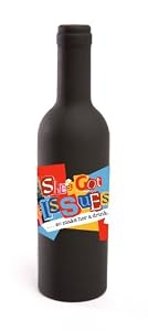 She's Got Issues 4 pc Wine Set Bottle