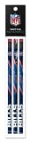 Buffalo Bills 3 Pack Wood Pencil in Clear Bag with Header - NFL (12005-QUC)