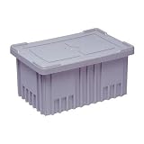Dividable Grid Storage Container Cover (17 1/2) [Set of 3] Color: Gray