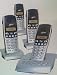 Electronics : Alphacom XT500 Quad Cordless Phone with answermachine (Answerphone) inc Caller Display & 50 Memories