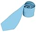 Romario Manzini Formal Tie Solid Powder Blue TO-26