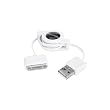 iPod / iPhone USB Data Sync & Charger Retractable Cable - by Abacus24-7
