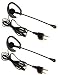 AVP1 Microphones for G225C2 and G227C2 Radios (2 Headsets)