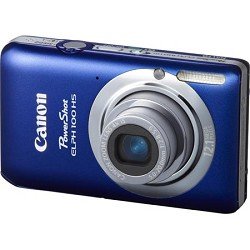 Canon PowerShot ELPH 100 HS 12.1 MP CMOS Digital Camera with 4X Optical Zoom (Blue)