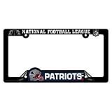 Buy New England Patriots PLASTIC License Plate Frame