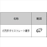 LIXIL TOEX　グリップライン　歩行補助手すり　だ円手すり用　ストレート継手　【リクシル】 アルミカラー　マイルドブラック
