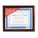 Award-A-Plaque with Blank Certificate, Plexi Cover, 10-1/2