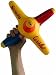 CatchBall - aufblasbarer Fangball mit 6 Fangarmen von SPORDAS / Material: Soft-Vinyl / Länge: ca. 11 cm / Gewicht: 220g