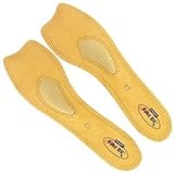 Foot Doctor Yellow Shoe Insoles Padded Shock Gard Pain Relief Orthodontics