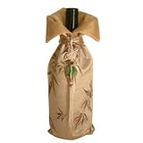 Bamboo Champagne One Bottle Wine Bag