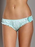 Playful Promises Silk Corsage Panty Peppermint