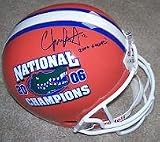 Chris Leak Autographed Florida Gators National Championship Logo Full Size Helmet with 2006 CHAMPS! inscription