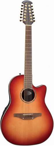 Ovation Celebrity CC245 12-string Acoustic-electric Guitar, Honey Burst
