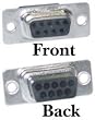 DB9 Pin female Crimping Housing (Serial)
