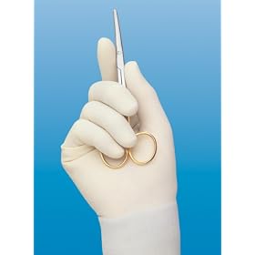 Triflex Latex Surgical Gloves, Sterile, 40 pairs/bx