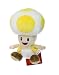 Yellow Toad ~6.75 Plush - New Super Mario Bros Wii Plush Series