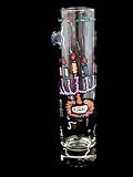 Hanukkah Happiness Design - Hand Painted -Bud Vase - 7.5 inches tall