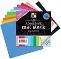 MatchMaker 6x6 Adhesive Back Cardstock Mat Stack: Brights