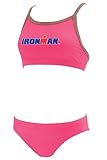 TYR Ironman Women's Butterflyback Workout Bikini, Pink, Large
