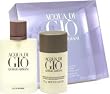 Acqua di Gio by Giorgio Armani for Men 2 Piece Set Includes: 3.4 oz Eau de Toilette Spray + 2.6 oz Deodorant Stick (Alcohol-Free)