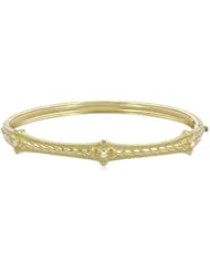 Judith Ripka "Romance" Clover Bangle Bracelet