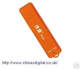 Electronics : Netac USB2.0 Ultra Stable Secure OnlyDisk U205 1Gb - ORANGE