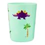 DINOSAUR friends kid WASTEBASKET trash can BATHROOM NEW