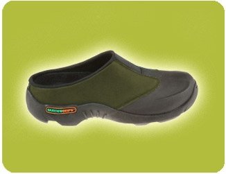 Lawn Grips 4001-10-5 Womens Garden Grip Clogs - Size 10 1/2 - Moss