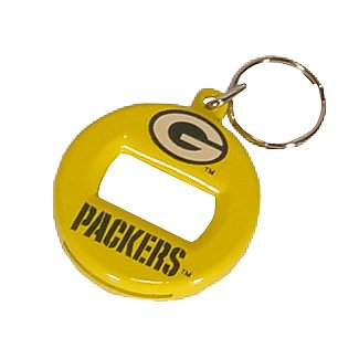 Green Bay Packers Bottle Opener Keychain