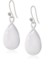 Kenneth Cole New York "Metal Boost" Silver Teardrop Earrings