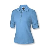Adidas 2008 Women's ClimaLite Cuff Sleeve Golf Polo Shirt