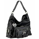 MICHAEL Michael Kors "Austin" Large Shoulder Bag Black