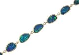 14K Graduating Australian Opal Bracelet
