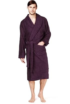 Cotton Rich Towelling Dressing Gown