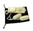 DOC JOHNSON Dual Ivory Egg Bullet Vibrator