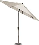 UPC 887060071443 product image for 7.5' Auto tilt Outdoor Market Umbrella, BRONZE, CANVAS SUNBRELLA | upcitemdb.com