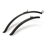 Planet Bike Freddy Clip-Ons Hybrid/Road Bicycle Fenders - Black- 7001
