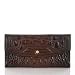 Brahmin Soft Checkbook Melbourne Croc Print Wallet