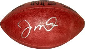 Joe Montana signed Official NFL Tagliabue Football- Montana Hologram