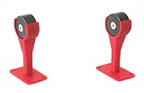 室外機ホース専用ハト営巣防止装置『マグピジョンM』 赤色