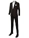MONDAYSUIT Mens Two-Piece Slim-Fit Solid Two-Button Blazer Jacket & Trouser Set